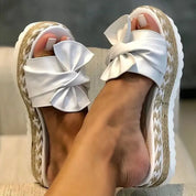 CLARICE | Stylish trendy Sandals with Bow Stella Shoes