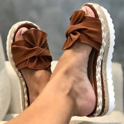 CLARICE | Stylish trendy Sandals with Bow Stella Shoes