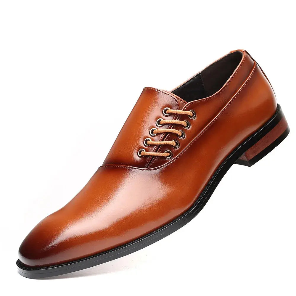 MILAN |  Classic Leather Oxford Shoes Stella Shoes