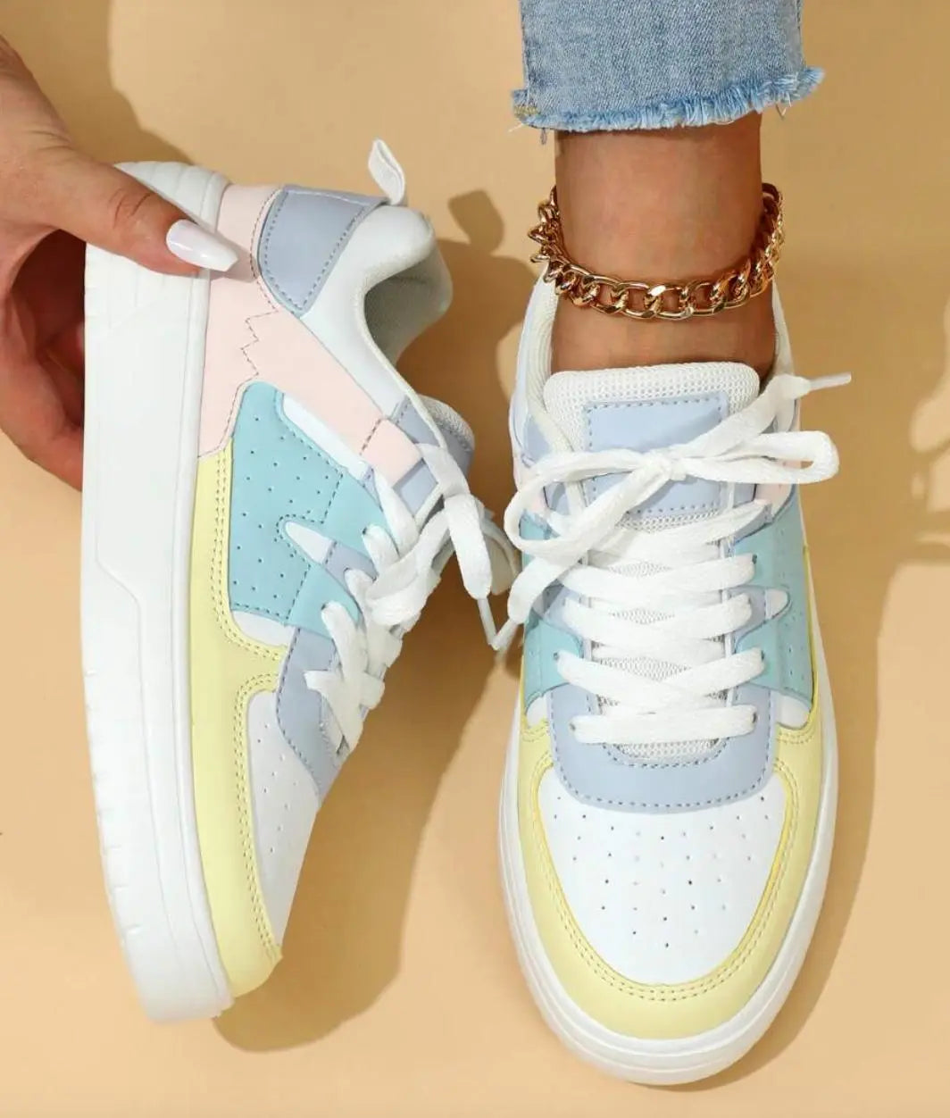 RAINBOW SNEAKERS |  Women Stella Shoes