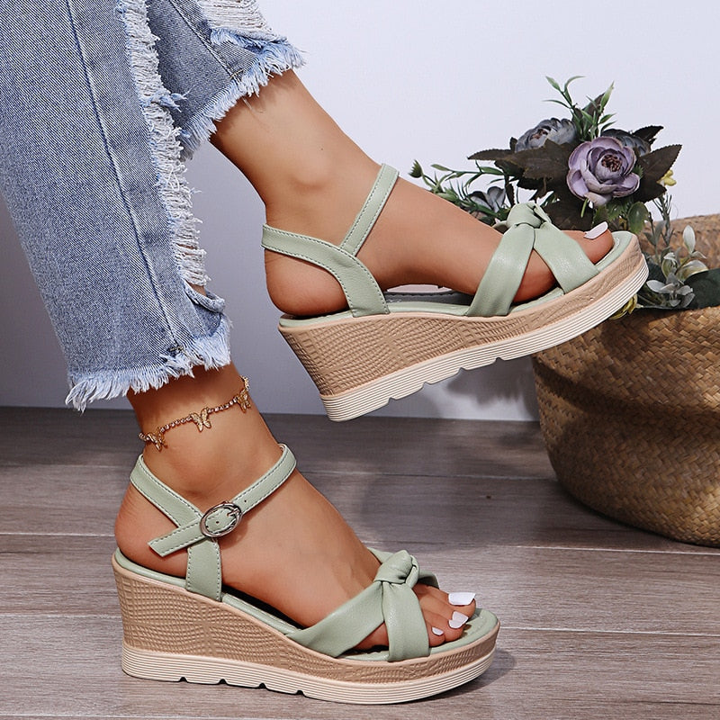 Chloe | Stylish Wedge Sandals