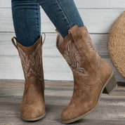 Lizzle | Stylish Embroidered Cowboy Boots