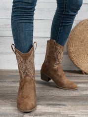 Lizzle | Stylish Embroidered Cowboy Boots